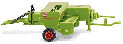 Wiking 88840 HO Scale CLAAS Markant Bailer Trailer -- Green