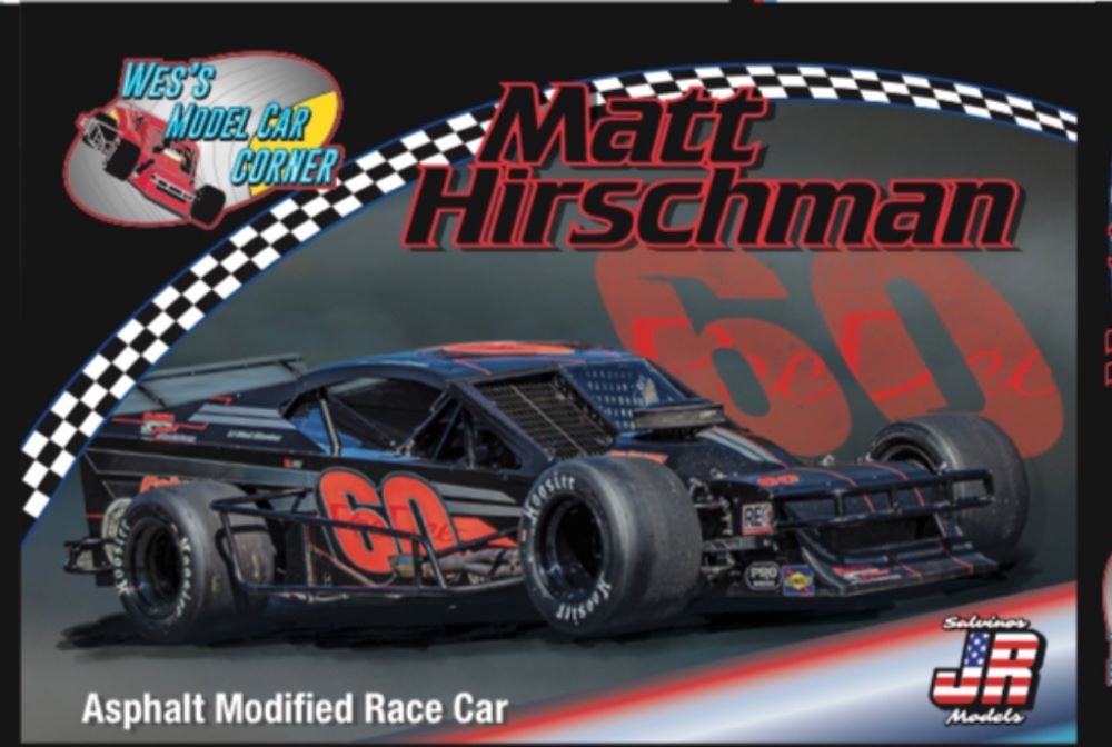 WMCC Models 160 1/25 Matt Hirschman #60 Asphalt Modified Race Car (Ltd Prod)