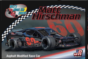 WMCC Models 160 1/25 Matt Hirschman #60 Asphalt Modified Race Car (Ltd Prod)