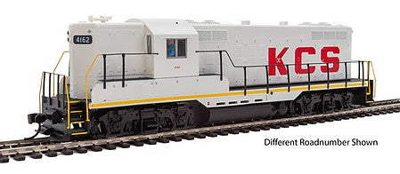 Walthers Mainline 910-10467 HO Scale EMD GP9 Phase II with High Hood - Standard DC -- Kansas City Southern #4165