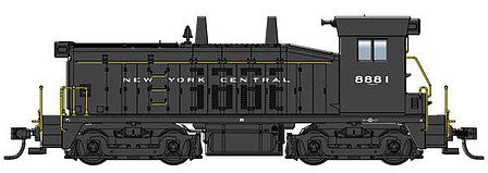 Walthers Mainline 910-10660 HO Scale EMD SW7 - Standard DC -- New York Central #8881 (black)