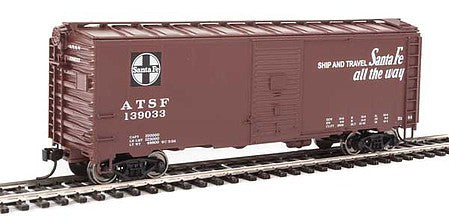 Walthers Mainline 910-1331 HO Scale 40' Association of American Railroads 1944 Boxcar - Ready to Run -- Santa Fe #139033 (Super Chief)