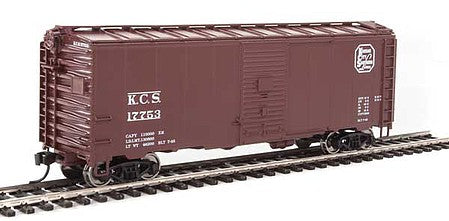 Walthers Mainline 910-1340 HO Scale 40' Association of American Railroads 1944 Boxcar - Ready to Run -- Kansas City Southern #17753