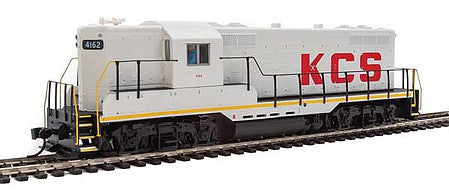 Walthers Mainline 910-20467 HO Scale EMD GP9 Phase II with High Hood - ESU(R) Sound and DCC -- Kansas City Southern #4163