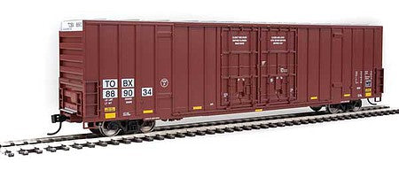 Walthers Mainline 910-3003 HO Scale 60' High-Cube Plate F Boxcar - Ready to Run -- TTX TOBX #889034