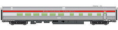 Walthers Mainline 30157 HO Scale 85' Budd Diner - Ready to Run -- Southern Pacific (silver, red)