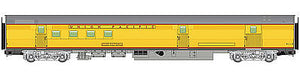 Walthers Mainline 30308 HO Scale 85' Budd Baggage-Railway Post Office - Ready To Run -- Union Pacific(R) (Armour Yellow, gray)