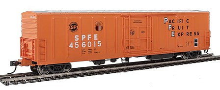 Walthers Mainline 910-3940 HO Scale 57' Mechanical Reefer - Ready to Run -- Southern Pacific Fruit Express(TM) #456015 (orange, black, white)
