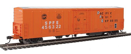 Walthers Mainline 910-3941 HO Scale 57' Mechanical Reefer - Ready to Run -- Southern Pacific Fruit Express(TM) #456322 (orange, black, white)