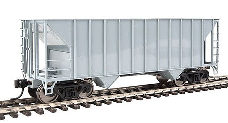 Walthers Mainline 910-6900 HO Scale 34' 100-Ton 2-Bay Hopper - Ready to Run -- Undecorated