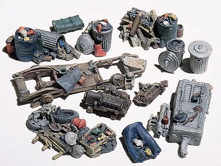 Woodland Scenics 205 HO Scenic Detail Kit- Junk Piles (10)