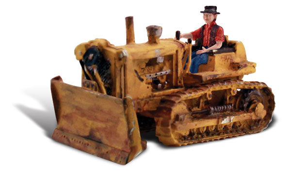 Woodland Scenics 5562 HO Autoscene Dewie's Dozer w/Figure