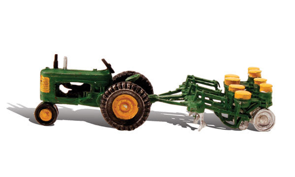 Woodland Scenics 5565 HO Autoscene Tractor & Planter