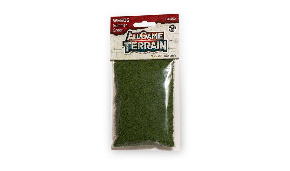 Woodland Scenics 6450 All Game Terrain: Weeds Summer Green (9.72cu. in.)