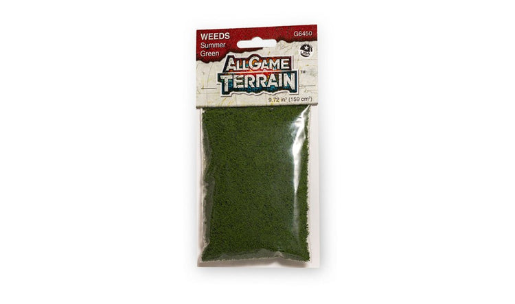 Woodland Scenics 6450 All Game Terrain: Weeds Summer Green (9.72cu. in.)