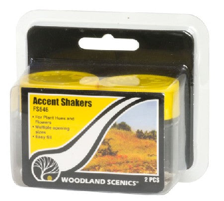 Woodland Scenics 646 Empty Accent Shakers (2)