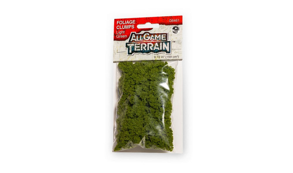 Woodland Scenics 6461 All Game Terrain: Foliage Clumps Light Green (9.72cu. in.)