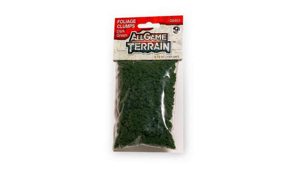 Woodland Scenics 6463 All Game Terrain: Foliage Clumps Dark Green (9.72cu. in.)