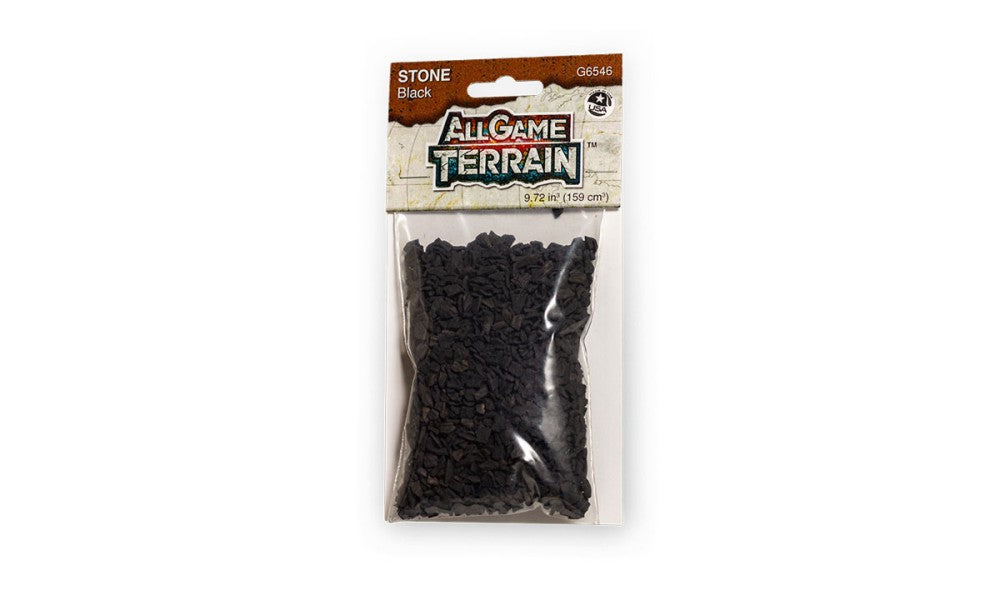 Woodland Scenics 6546 All Game Terrain: Stone Black (9.72cu. in.)