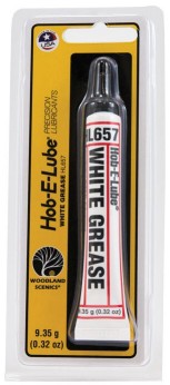 Woodland Scenics 657 Hob-E-Lube Lubricant- White Grease w/PTFE  (1/3oz. Tube)