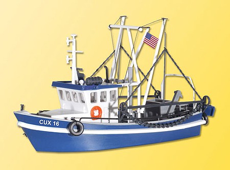 Walthers Scenemaster 11016 HO Scale Modern Fishing Boat -- Kit