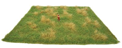 Walthers Scenemaster 1127 All Scale Tear & Plant Meadow Mat - 5-5/8 x 7-7/8" 21.9 x 20cm -- Summer Meadow
