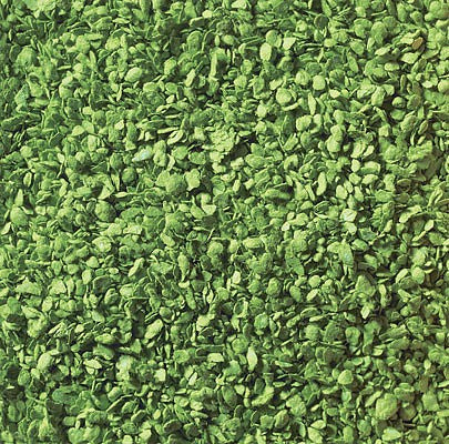 Walthers Scenemaster 1207 HO Scale Leaves Ground Cover -- Medium Green