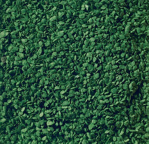 Walthers Scenemaster 1208 HO Scale Leaves Ground Cover -- Dark Green