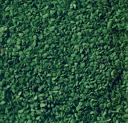 Walthers Scenemaster 1208 HO Scale Leaves Ground Cover -- Dark Green