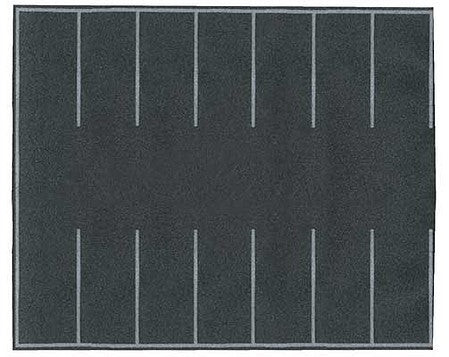 Walthers Scenemaster 1260 HO Scale Flexible Self-Adhesive Paved Parking Lot -- 7-7/8 x 6-3/16" 20 x 16cm