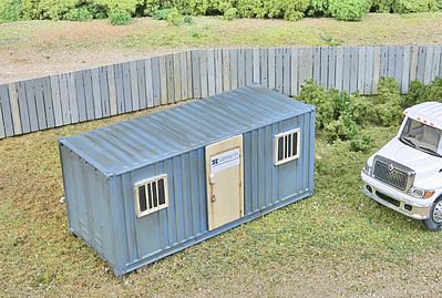 Walthers Scenemaster 2900 HO Scale Mobile Construction Office -- Kit