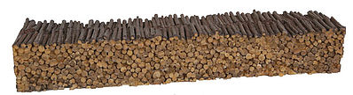 Walthers Scenemaster 3100 HO Scale Pulpwood Load -- Fits WalthersProto & Walthers 50' CC&F Bulkhead Flatcars