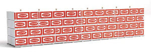 Walthers Scenemaster 3121 HO Scale Wrapped Lumber Load for WalthersProto CC&F Bulkhead Flatcar -- Canadian Forest Products