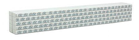 Walthers Scenemaster 949-3153 HO Scale Wrapped Lumber Load for WalthersMainline 72' Centerbeam Flatcar -- High Cascade