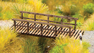 Walthers Scenemaster 4128 HO Scale Foot Bridge -- Kit - 2-3/8 x 7/8 x 1/2" 6 x 2.2 x 1.3cm