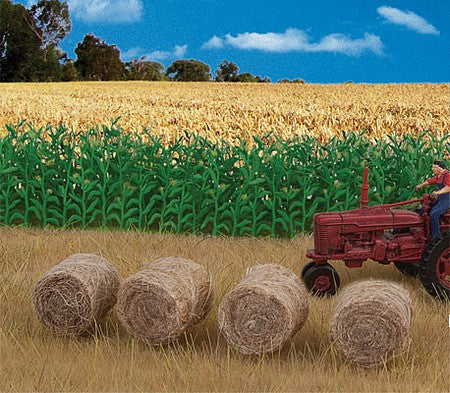 Walthers Scenemaster 4157 HO Scale Round Hay Bale -- 20-Pack