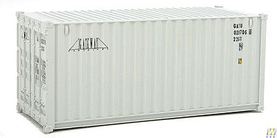 Walthers Scenemaster 8063 HO Scale 20' Corrugated Container - Assembled -- Gateway (gray)