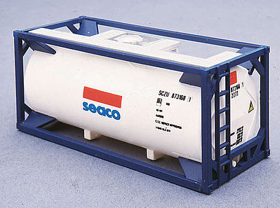 Walthers Scenemaster 8101 HO Scale 20' Tank Container - Kit -- SEACO