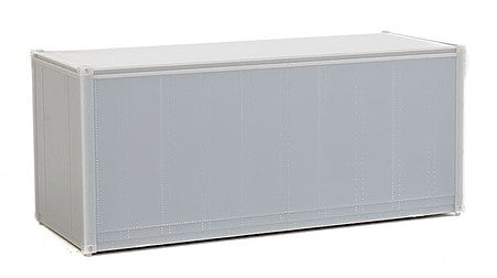 Walthers Scenemaster 8650 HO Scale 20' Smooth-Side Container - Ready to Run -- Undecorated