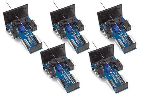 Walthers Controls 942-501 HO Scale Walthers Layout Control System -- Vertical-Mount Switch Machine pkg(5)