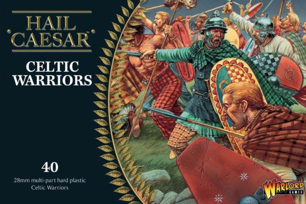 Warlord Games CE01 28mm Hail Caesar: Celtic Warriors (40) (Plastic)