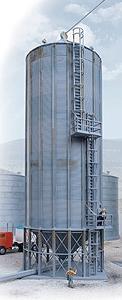 Walthers Cornerstone 2937 HO Scale Wet-Dry Grain Storage Bin 2-Pack -- Kit - Each: 3-5/8 x 3-5/8 x 12" 8.6 x 8.6 x 30.5cm