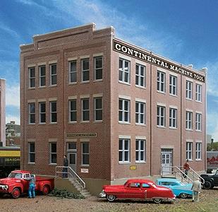 Walthers Cornerstone 2967 HO Scale Engineering Office -- Kit - 10-1/8 x 5-3/4 x 6-3/16" 35.7 x 14.6 x 16cm