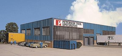 Walthers Cornerstone 3091 HO Scale Peterson Tool Specialties -- Kit - 19-1/8 x 11-7/8 x 3-7/8" 47.8 x 29.7 x 9.7cm