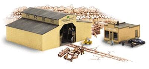 Walthers Cornerstone 3235 N Scale Walton & Sons Lumber -- Kit