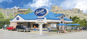 Walthers Cornerstone 3486 HO Scale Culver's(R) -- Kit - 13-1/4 x 8-1/4 x 3-1/4" 33.1 x 20.6 x 8.1cm