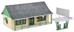 Walthers Cornerstone 3491 HO Scale Country Store -- Kit - 6 x 3-5/8 x 2-3/4" 15.2 x 9.2 x 6.9cm