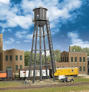 Walthers Cornerstone 3815 N Scale City Water Tower -- Kit - 2-3/8 x 2-3/8 x 7" 6 x 6 x 17.7cm