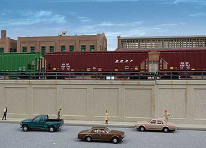 Walthers Cornerstone 3882 N Scale Urban Retaining Walls -- Kit