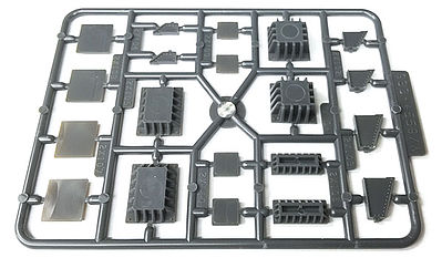 Walthers Cornerstone 4559 HO Scale Bridge Shoes and Adapters Assortment -- Kit